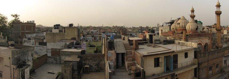 Delhi Rooftop Panorama