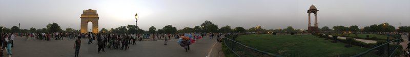 India Gate Panorama